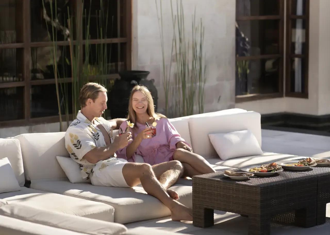 benefit staying in private villa