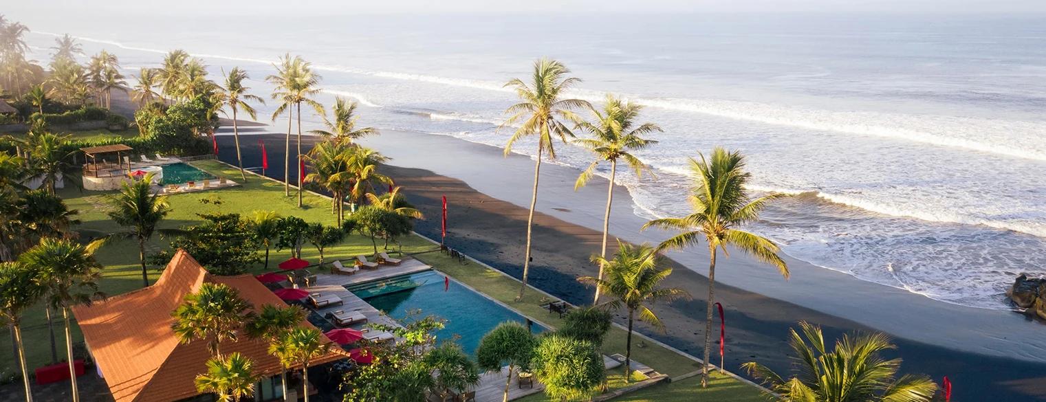 Experience a peaceful and idyllic beachfront escape in Bali at Amarta Beach Retreats