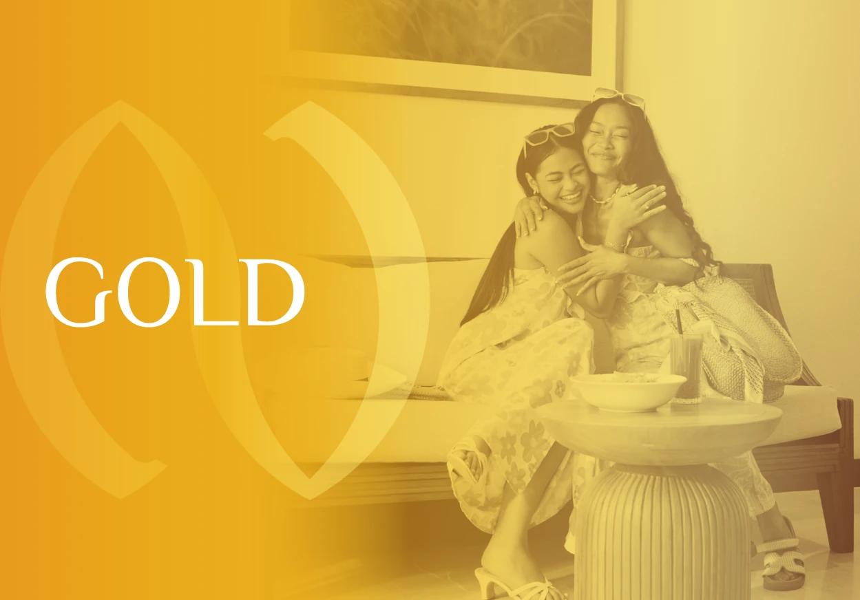Gold membership card