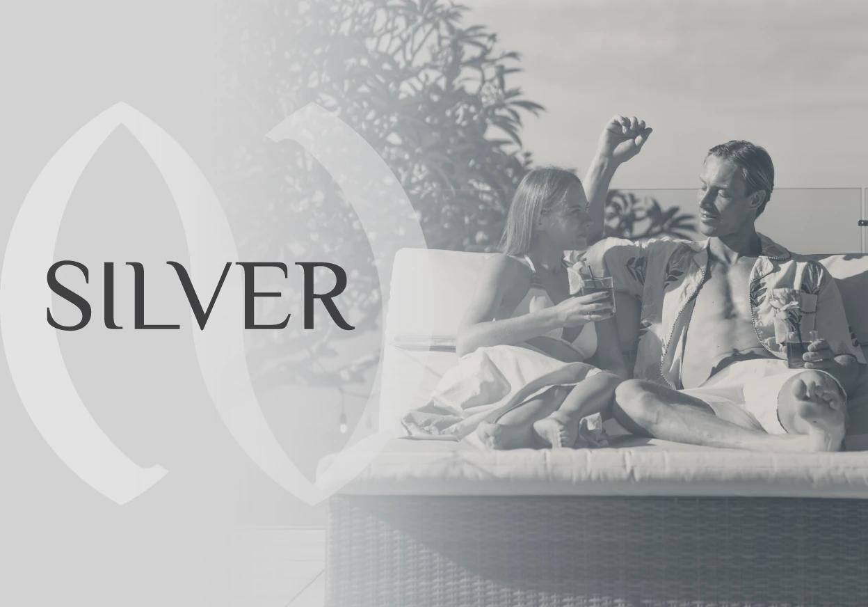 Silver membership card