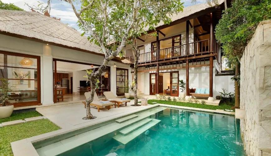 Luxury private pool villa in Bali for rent at Villa The Seven