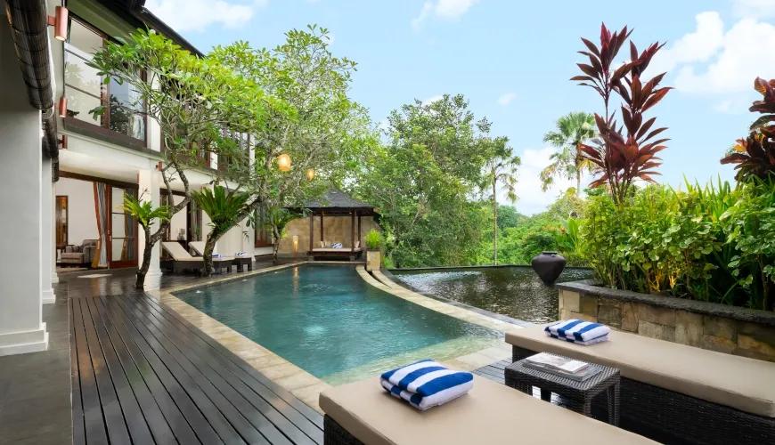 Private Pool and Tropical Garden at Villa Ambiente Jimbaran