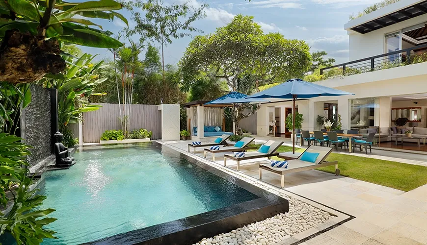 Luxurious Bali villa with private pool at Villa Camellia